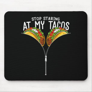 Hilarious mexican funny cinco de mayo stop staring mouse pad