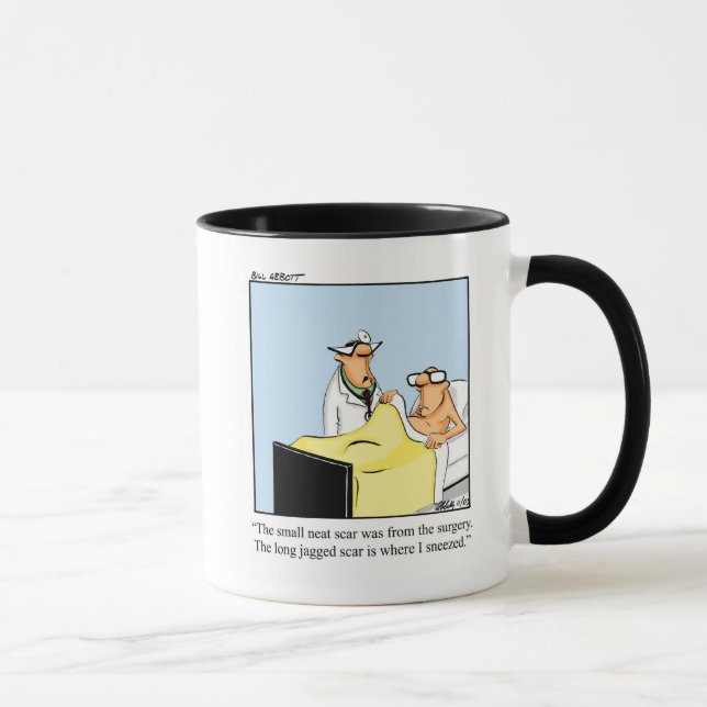 Hilarious Obtenir bien Humour café Mug (Droite)