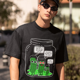 Hilarious Pickle Family "I'm A Big Dill" Comedy   T-Shirt