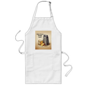 Hilarious Political American Yellow Long Apron