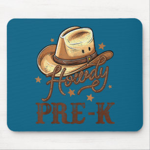Hilarious Pre K Country Howdy K Pre Western Rodeo  Mouse Pad