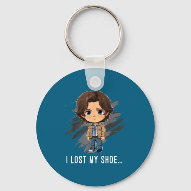 Hilarious Scute Ss Cute Ss Saying Spn Humor Funny  Keychain (Front)