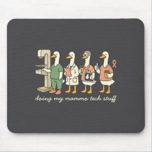Hilarious Silly Tech Goose X Mammo Doing ray Mammo Mouse Pad