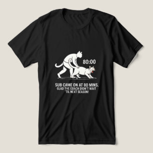 Hilarious Soccer Cat for Football Fans & Coaches Tri-Blend Shirt