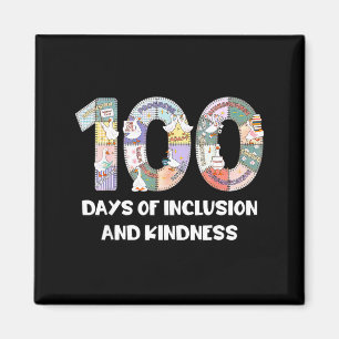 Hilarious SPED Silly Autism 100 Days School Teache Magnet