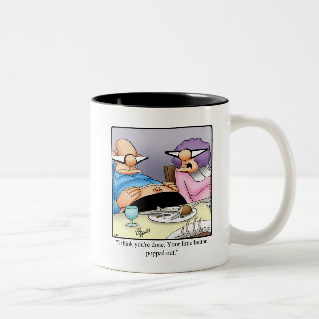 Hilarious Thanksgiving Humour Mug cadeau (Droit)