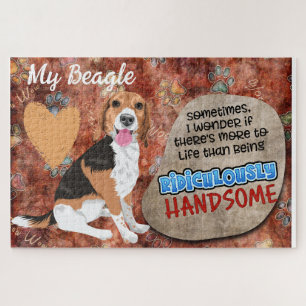 Hilarious thought from your Beagle Jigsaw Puzzle