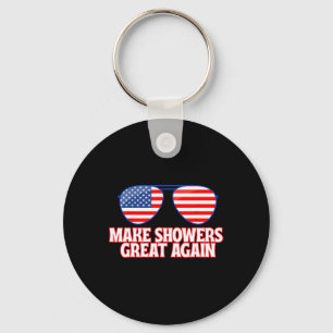 Hilarious Trump America 2025 Funny Showers Meme Ap Keychain