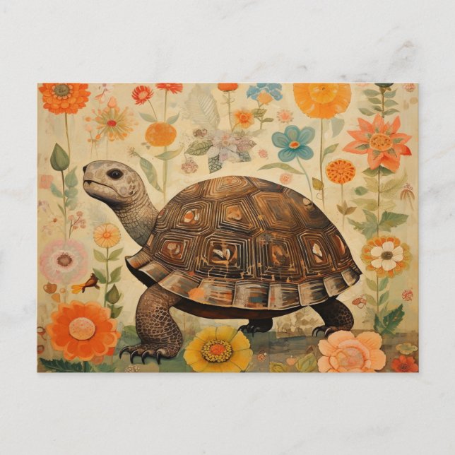 Hilarious Turtle Postcard (Front)