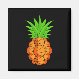 hilarious unique basketball pineapple - original g magnet