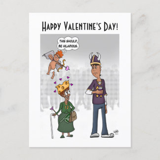 Hilarious Valentine's Day Postcard