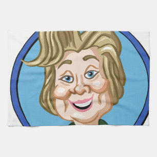 Hilary Clinton Election 2016 Kitchen Towel