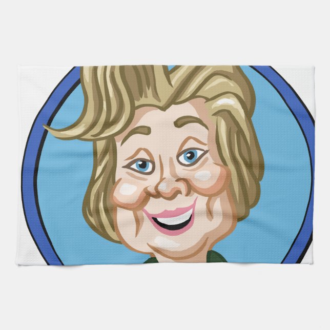 Hilary Clinton Election 2016 Kitchen Towel (Horizontal)