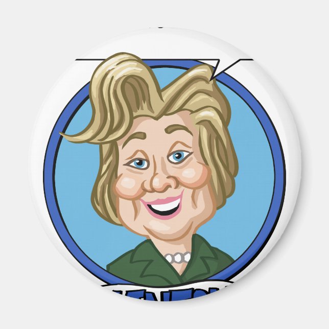 Hilary Clinton Election 2016 Magnet (Front)