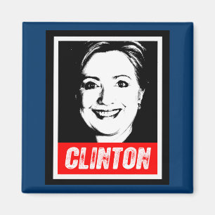 HILARY CLINTON STAMP 2016 MAGNET
