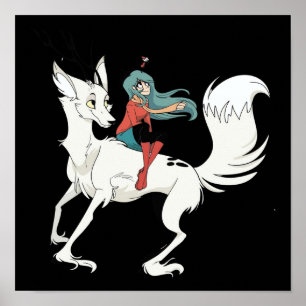 Hilda and Twij a Featured gift for a Featured char Poster