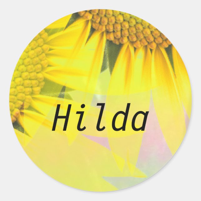 Hilda Classic Round Sticker (Front)
