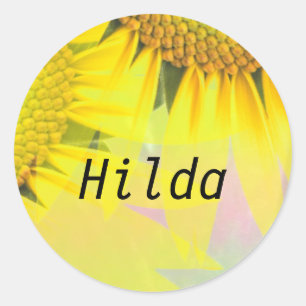 Hilda Classic Round Sticker
