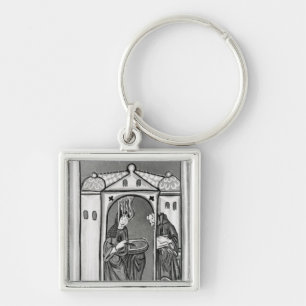 Hildegard of Bingen Keychain