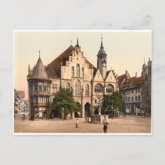 Hildesheim Rathaus Postcard (Front)