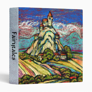 Hill Castle Fantasy Folder Binder