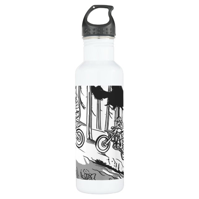 Hill Climbing Motocross Racers 710 Ml Water Bottle (Front)