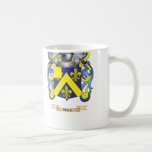 Hill Coat of Arms (Family Crest) Coffee Mug