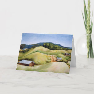 "Hill Country Farm" Country Roads Greeting Card