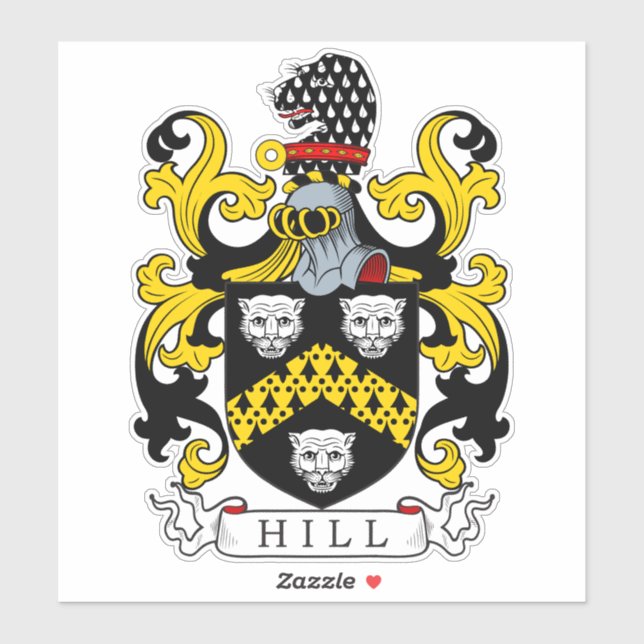 Hill Family Crest (Sheet)