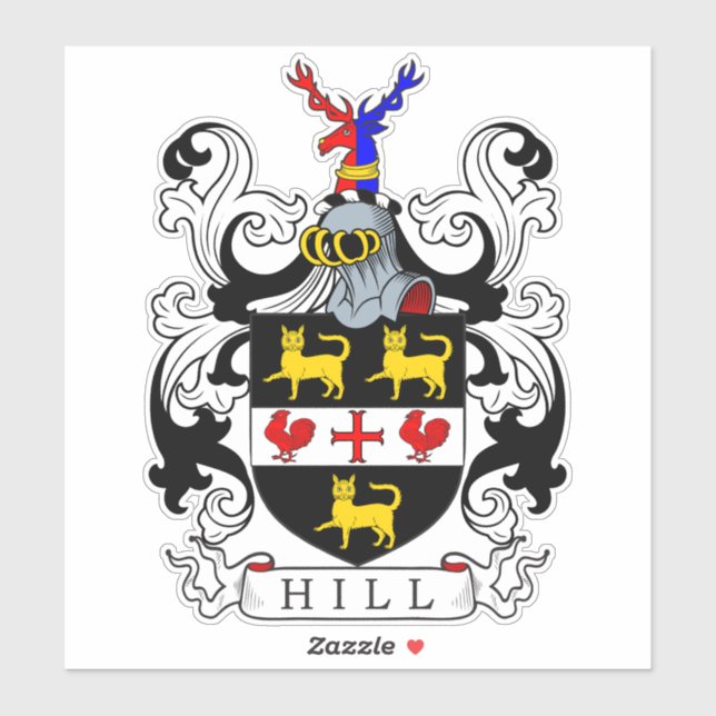 Hill Family Crest (Sheet)