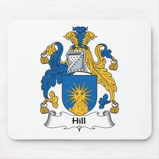 Hill Family Crest Mouse Pad (Front)