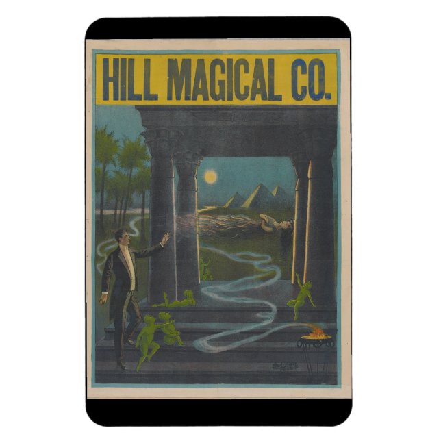 Hill Magical Company magnet (Vertical)