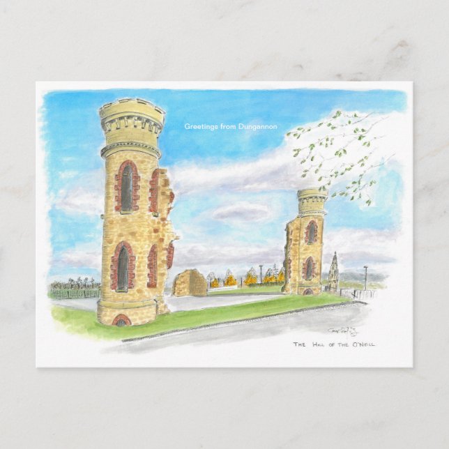 Hill of the O`Neill postcard (Front)