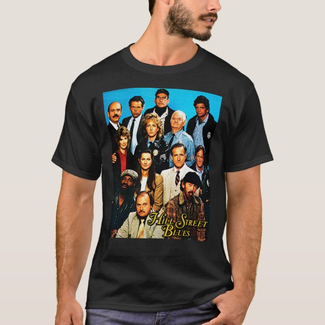 Hill Street Blues 80s Classic T-Shirt (Front)