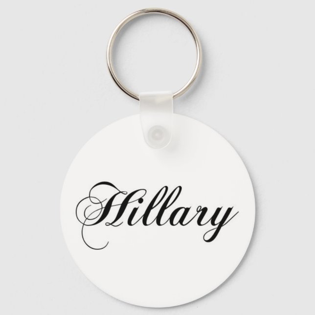 Hillary3 Keychain (Front)