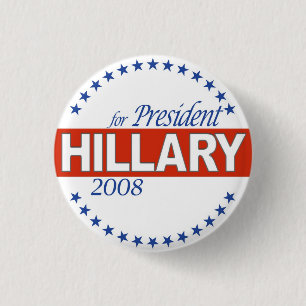 Hillary 2008 Button