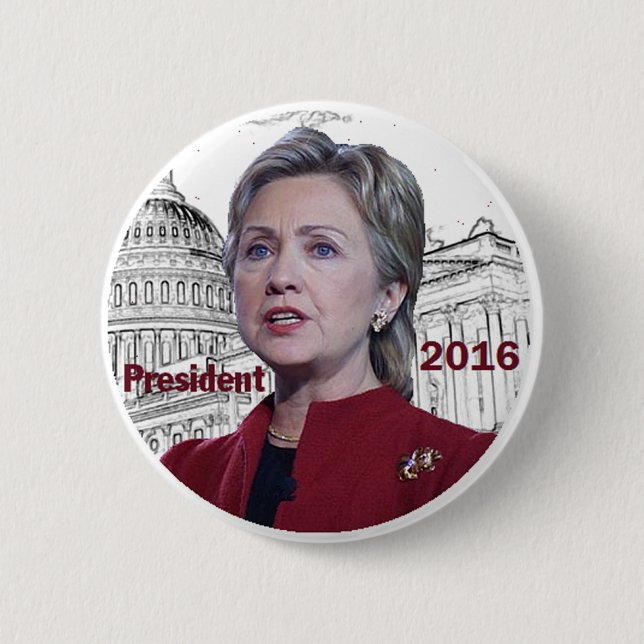 Hillary 2016 Button (Front)