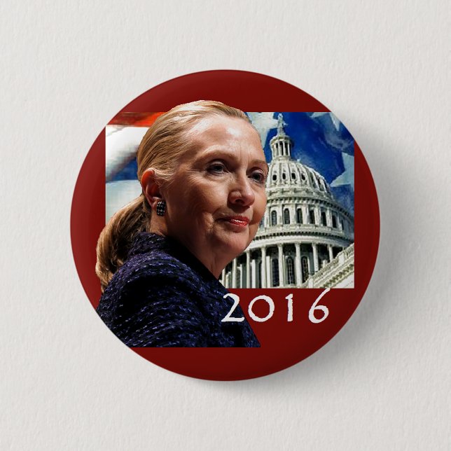 Hillary 2016 Button (Front)
