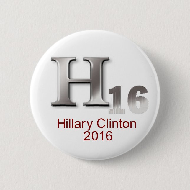 Hillary 2016 Button (Front)