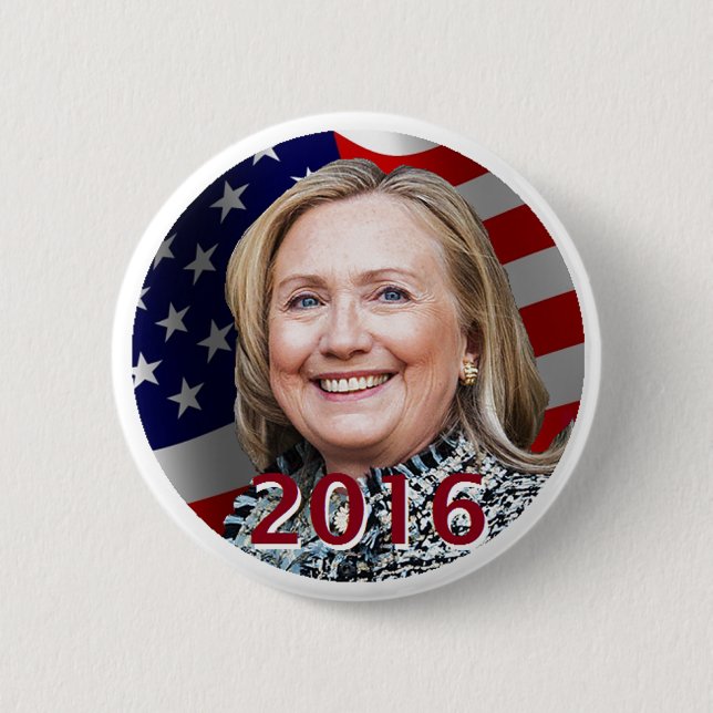Hillary 2016 Button (Front)