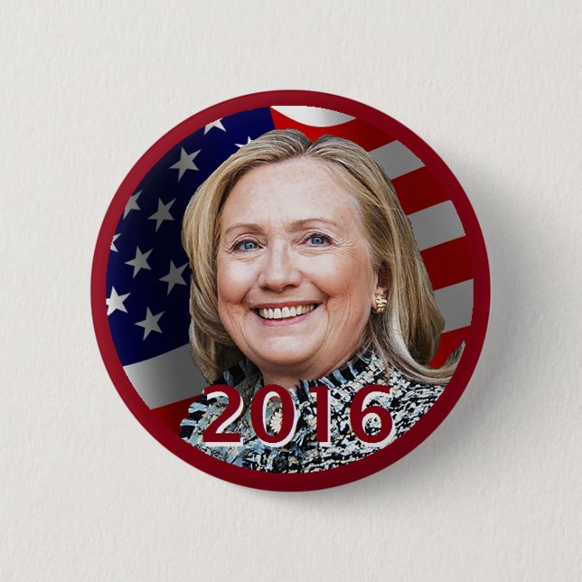 Hillary 2016 Button (Front)