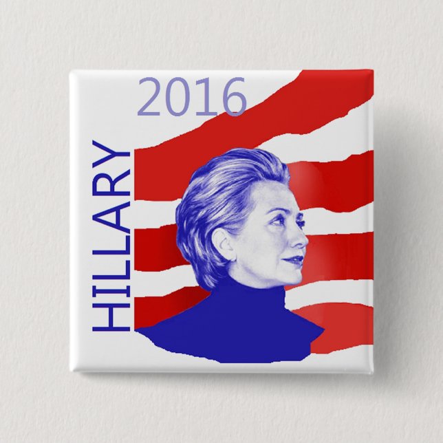 Hillary 2016 Button (Front)