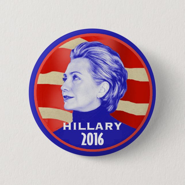 Hillary 2016 Button (Front)