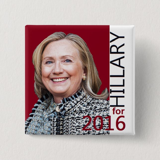 Hillary 2016 Button (Front)