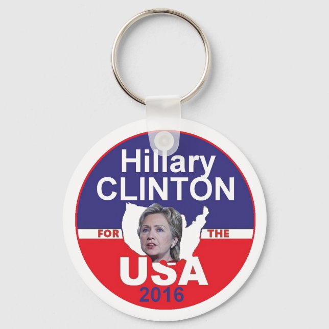 Hillary 2016 Keychain (Front)