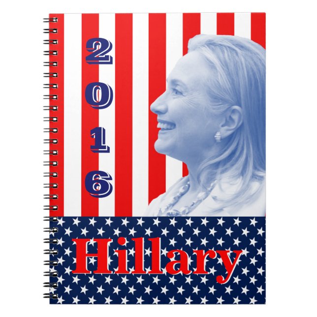 Hillary 2016 notebook (Front)