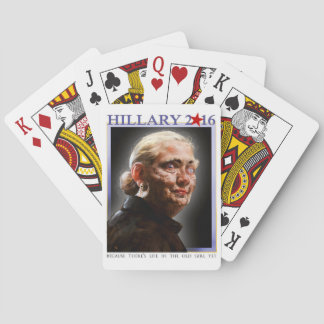Hillary 2016 Playing Cards