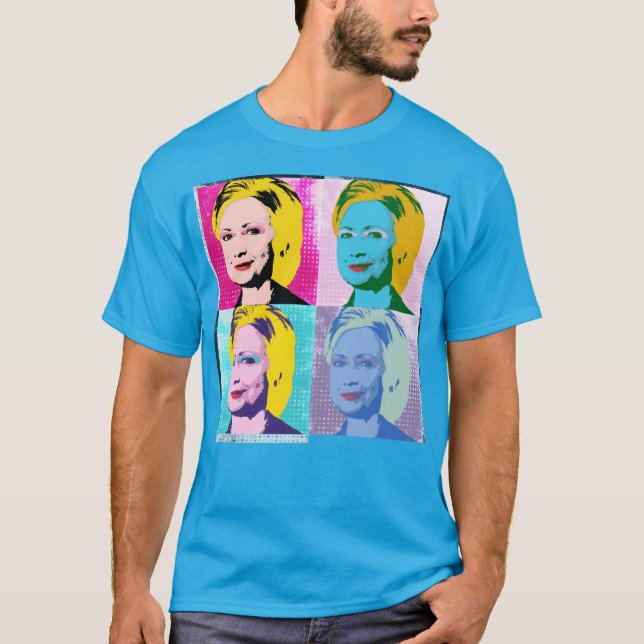 hillary 2016 pop art - - T-Shirt (Front)