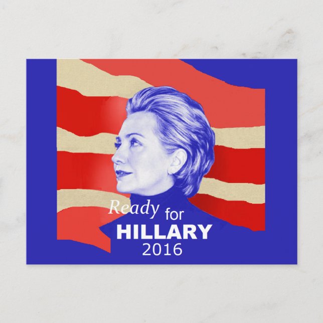 Hillary 2016 Postcard (Front)