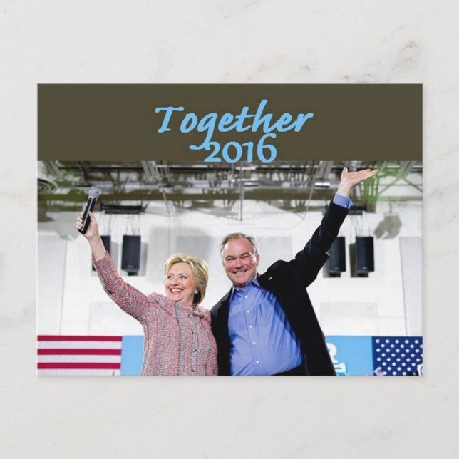 Hillary 2016 Postcard (Front)